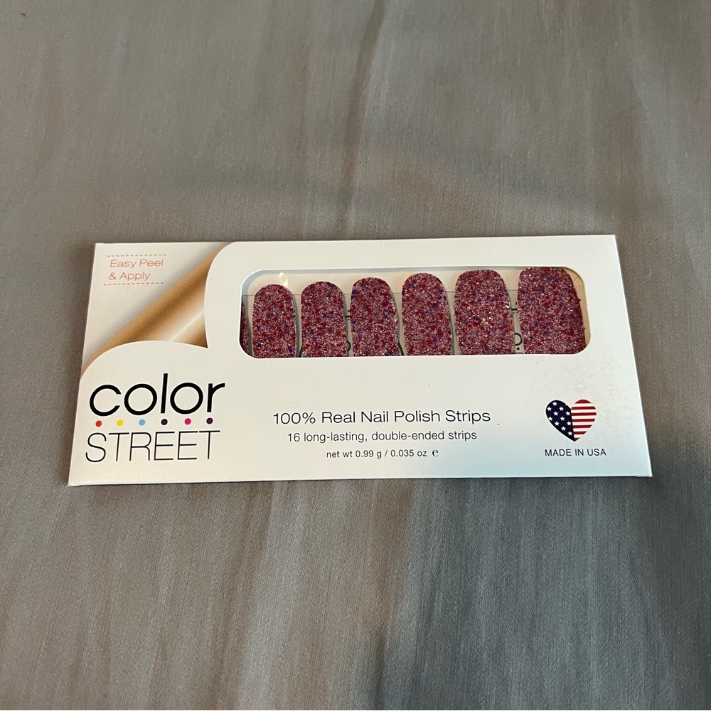 *Retired* Color Street: Southern Belle | Pink Purple Glitter Sparkle Party - Picture 3 of 8